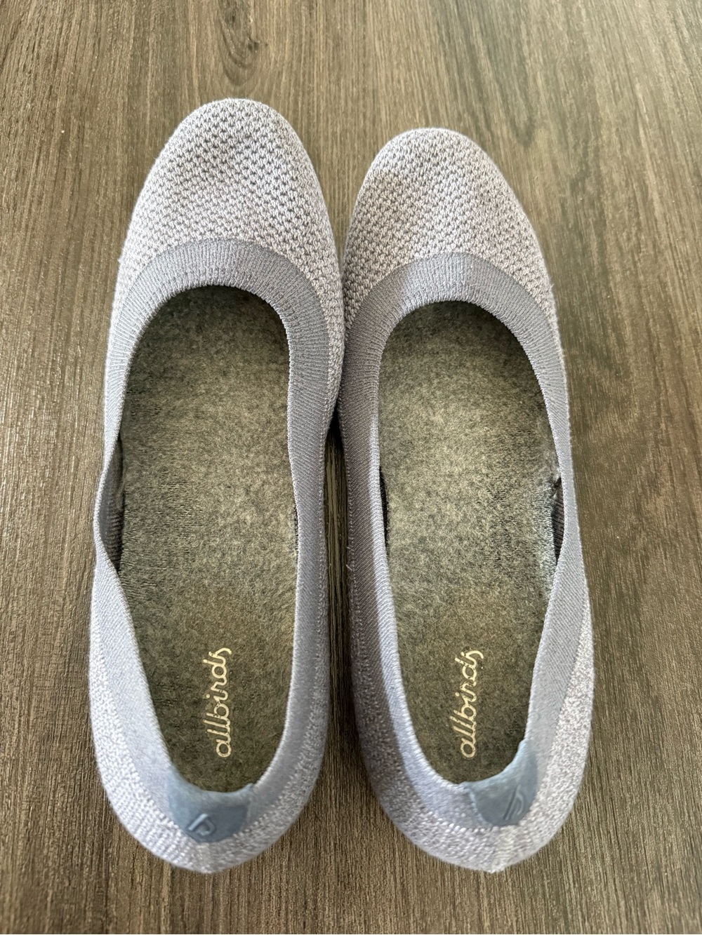 Allbirds Women’s Tree Breezers Gray Knit Slip-On Flats-11